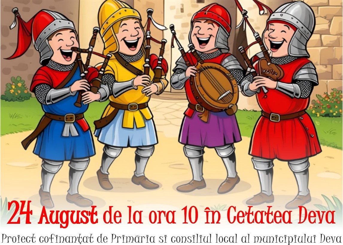 Deva susține cultura: Cetatea prinde viață în sunet de muzică medievală