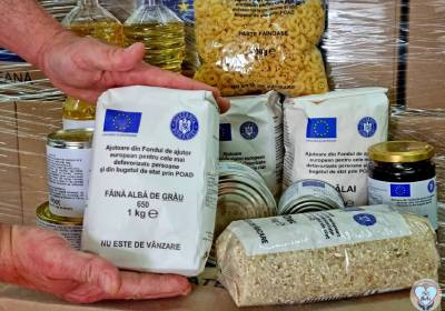 DAS Deva a încheiat, joi, distribuirea alimentelor gratuite! 621 de persoane au beneficiat de ajutorul european