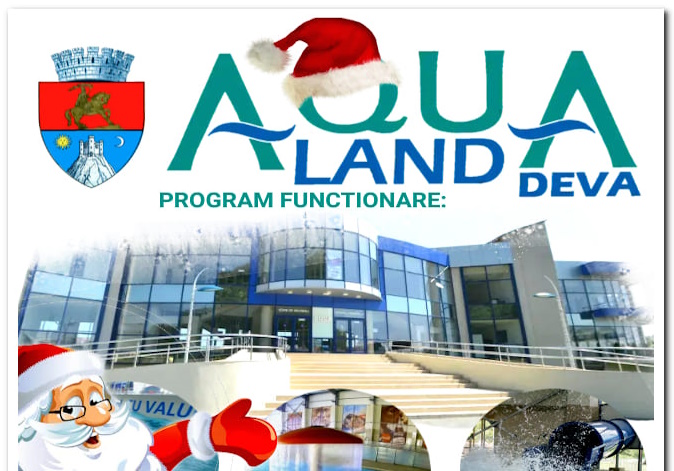 Programul Complexului Aqualand Deva în perioada sărbătorilor de iarnă