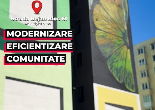 Lucian Ioan Rus, primarul Devei, în teren la Blocul 61 din cartierul Bejan 