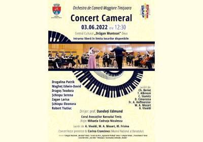 Orchestra de Cameră Maggiore din Timișoara, în concert la Deva!