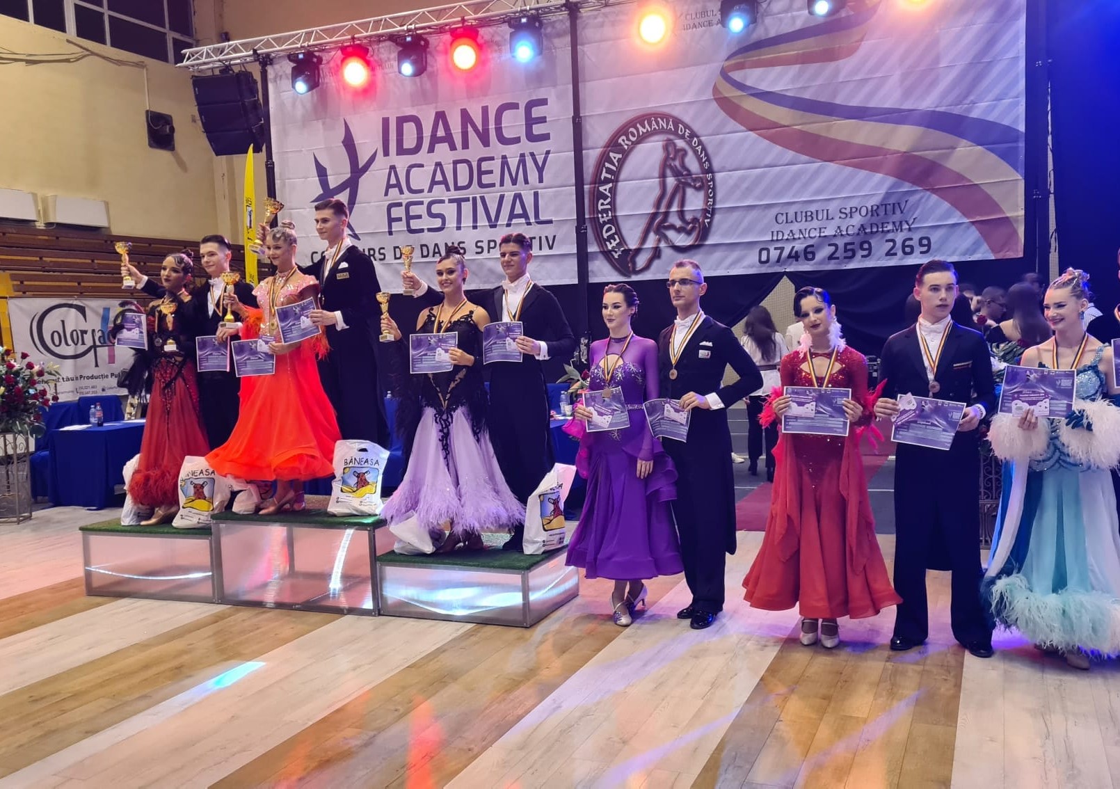 Dansatorii de la CSM Deva pe podium, la Festivalul Național de Dans Sportiv