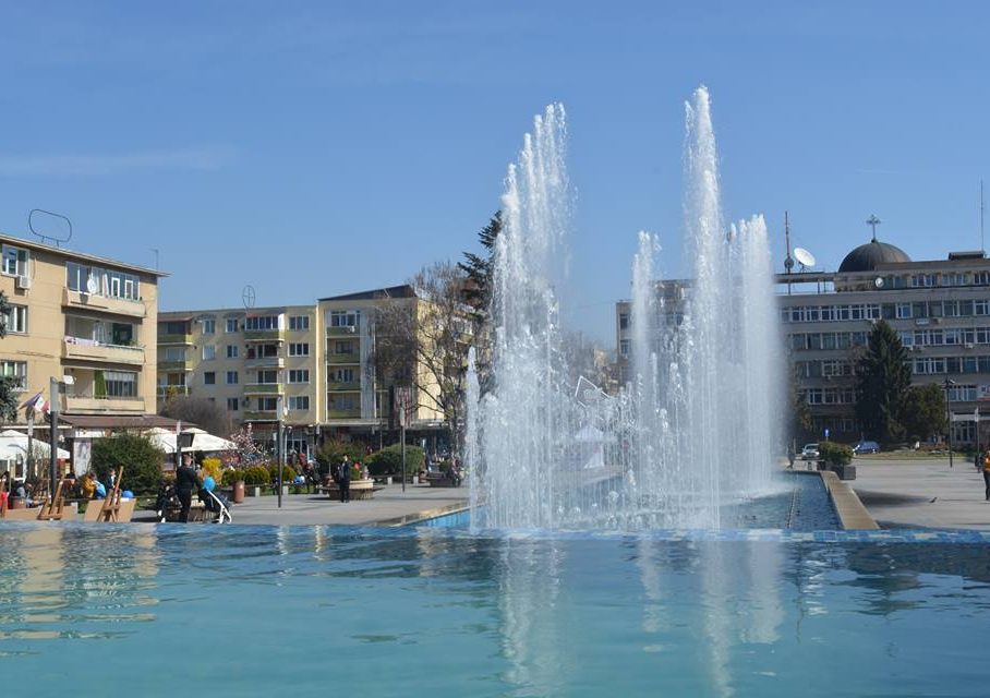 Fântâna muzicală din Piața Victoriei – oprită pentru sezonul rece