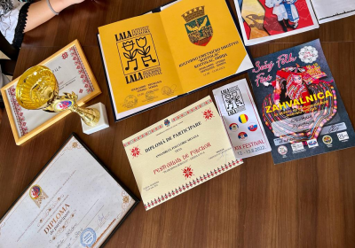 Întâlnire cu membrii Ansamblului Folcloric Silvana