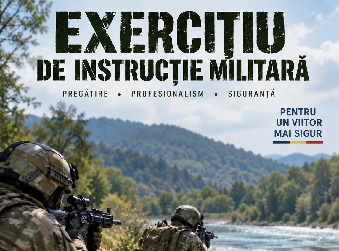 INFORMARE - ACTIVITĂȚI DE INSTRUIRE MILITARĂ