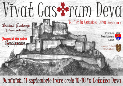 Turist la Cetatea Deva – eveniment cultural