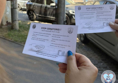 DAS Deva: Acţiuni de informare şi educare pentru descurajarea cerşetoriei