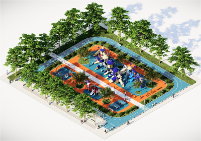 Locul de joacă din Parcul ,,Cetate” Deva va fi complet modernizat!
