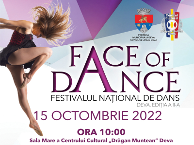 Invitație la Festivalul Național de Dans ,,Face of Dance”!