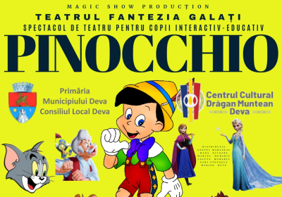 ,,Pinocchio” - Spectacol interactiv pentru copii
