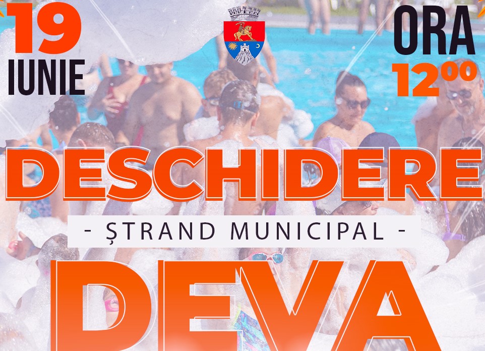 Ștrandul Municipal Deva își redeschide porțile pentru sezonul estival 2026!