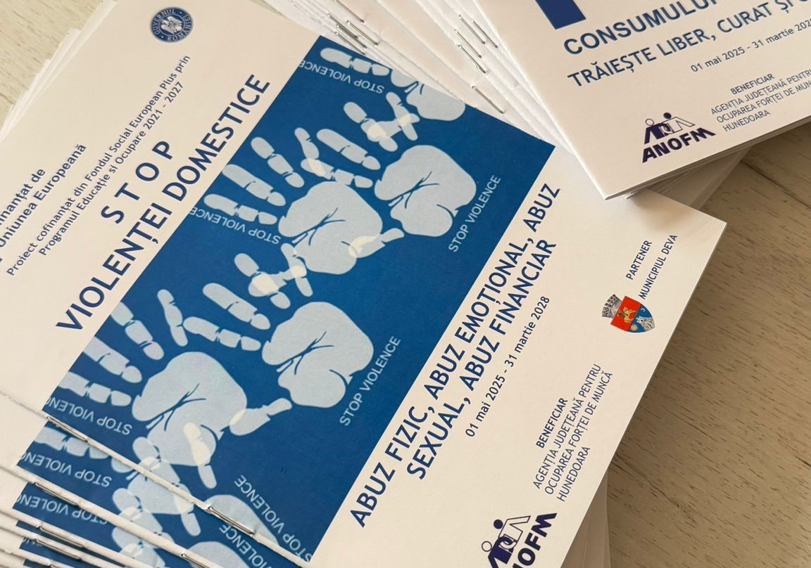 Municipiul Deva promovează prevenirea violenței domestice prin proiectul „Tineret pentru viitor”